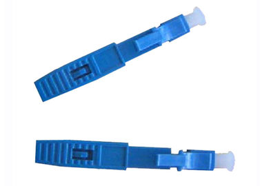 Faser-Verbindungsstück Monomode- LC Upc, blaue Lichtwellenleiter-Verbindungsstücke