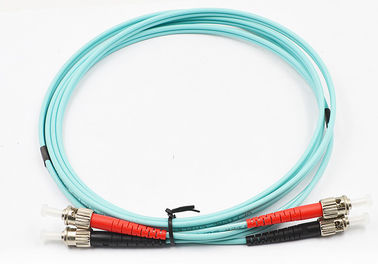 OM3 Verbindungskabel in mehreren Betriebsarten, St. zu St.-Faser-Flecken-Kabel PVC-/LSZH-Jacke