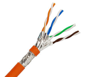 0 . Netz-Kabel 57MM Katzen-7, bloßes kupfernes Kabel des Leiter-SFTP Cat7